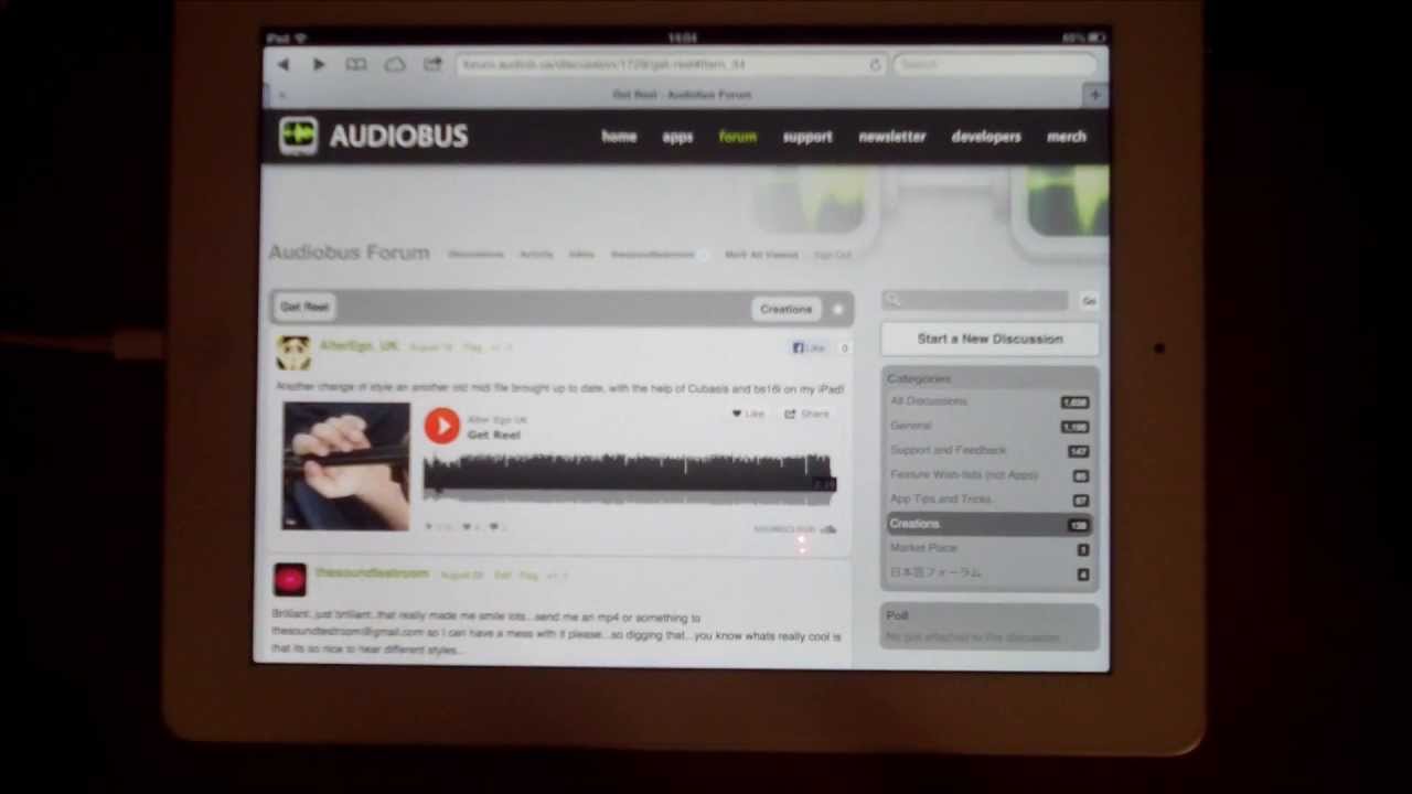 bs-16i Tutorial.Importing Soundfonts using only your iPad