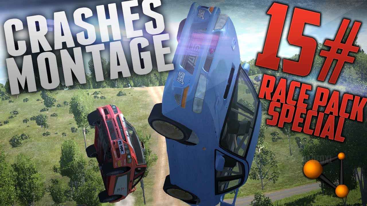 BeamNG.Drive Crashes #15 [Race Pack - HD]