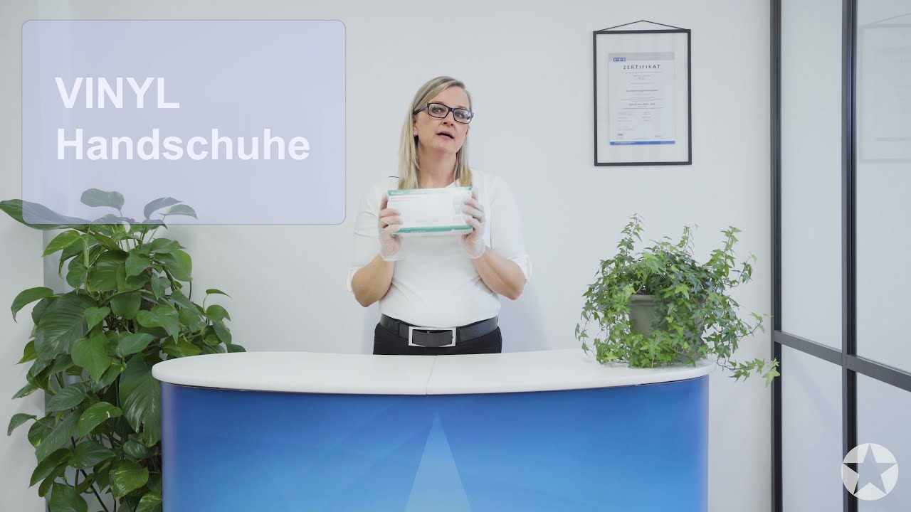 Medic Star - Vinyl Handschuhe (Erkl&auml;rvideo)
