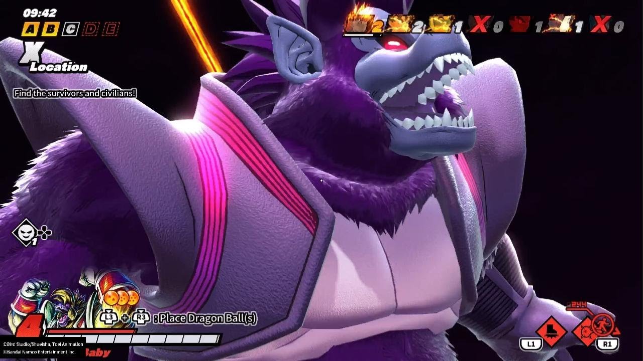 DRAGON BALL: THE BREAKERS Its Grape Ape Baby