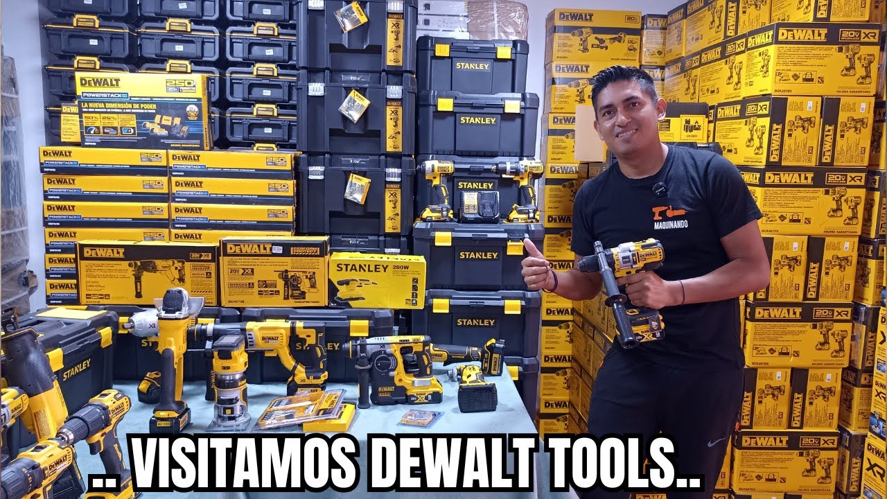 💛 &iexcl;VISITAMOS el PARA&Iacute;SO DE DEWALT! Solo herramientas originales - DEWALT TOOLS