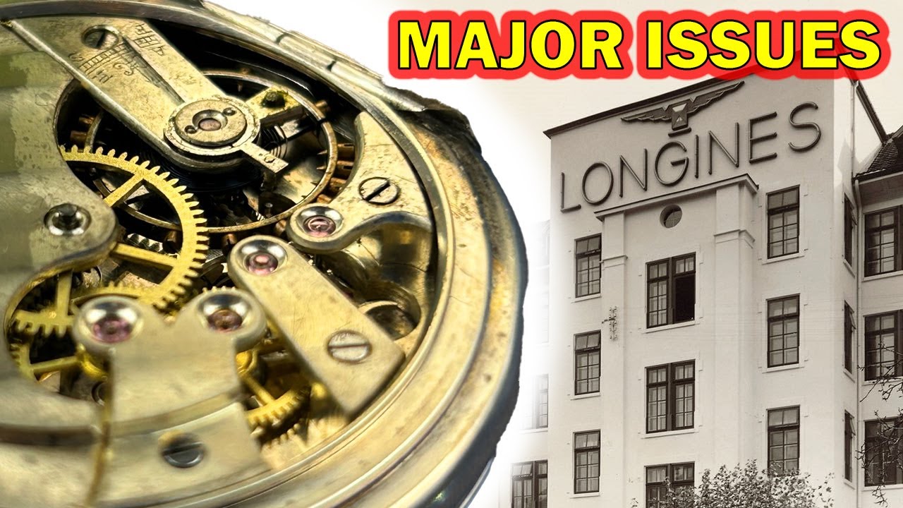 Сколько СЮРПРИЗОВ в этих старинных карманных часах LONGINES?