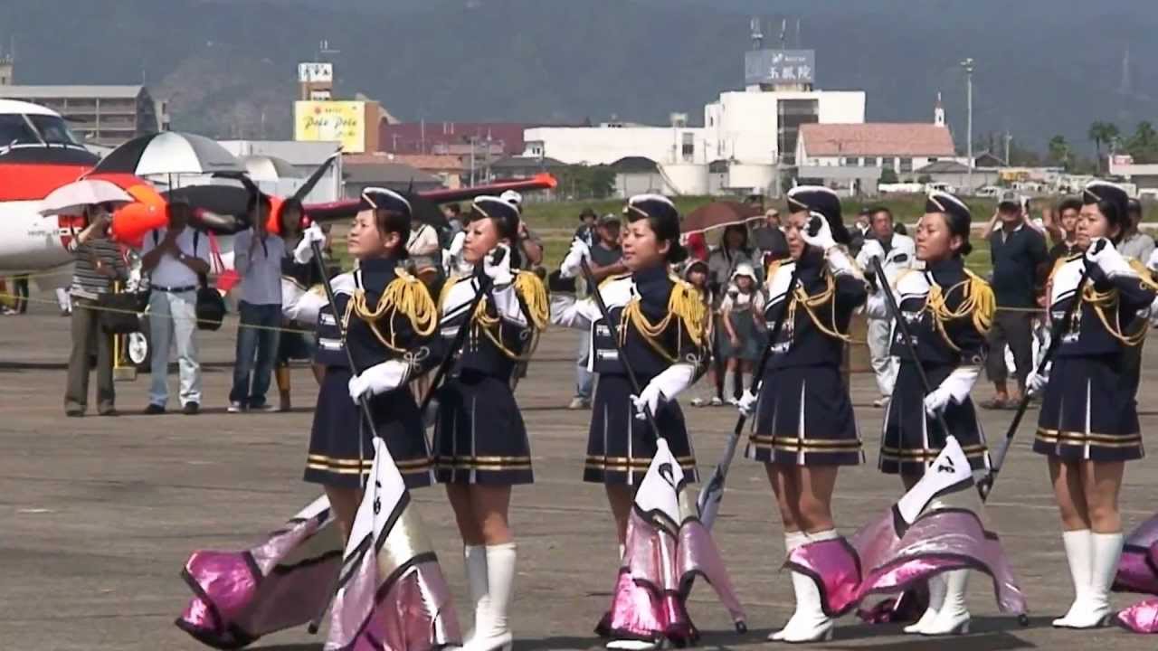 海上自衛隊下総航空基地カラーガード隊「サンダーバード」