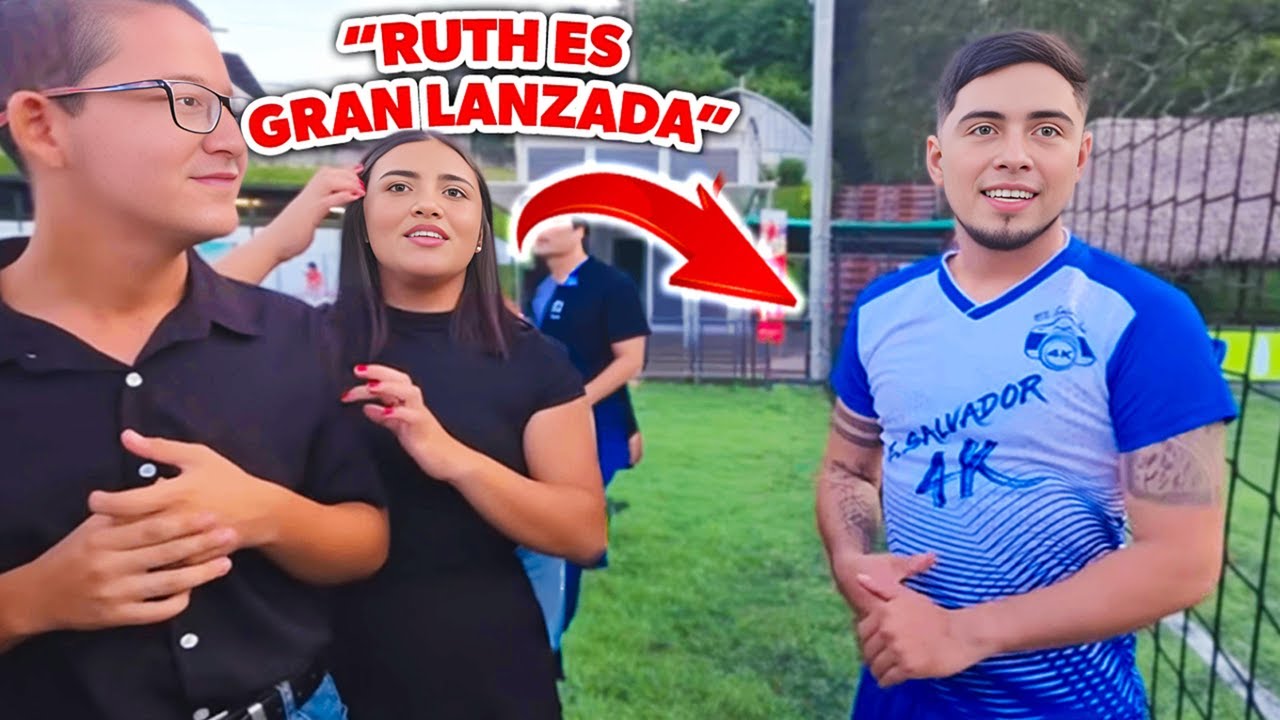 El es Christian el nuevo integrante y Ruth se le lanzó con todo!
