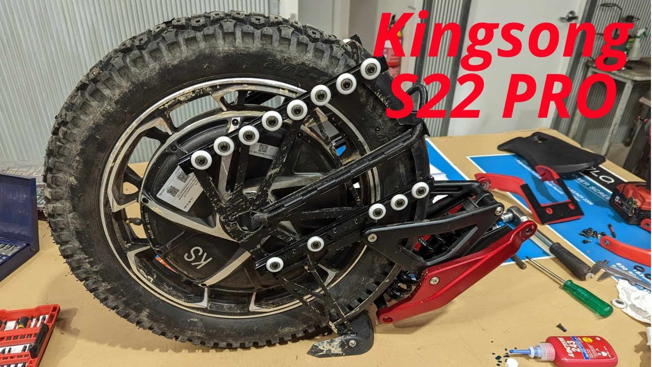 Kingsong S22 PRO Disassembly/Slider Vibration/Loose Bolts