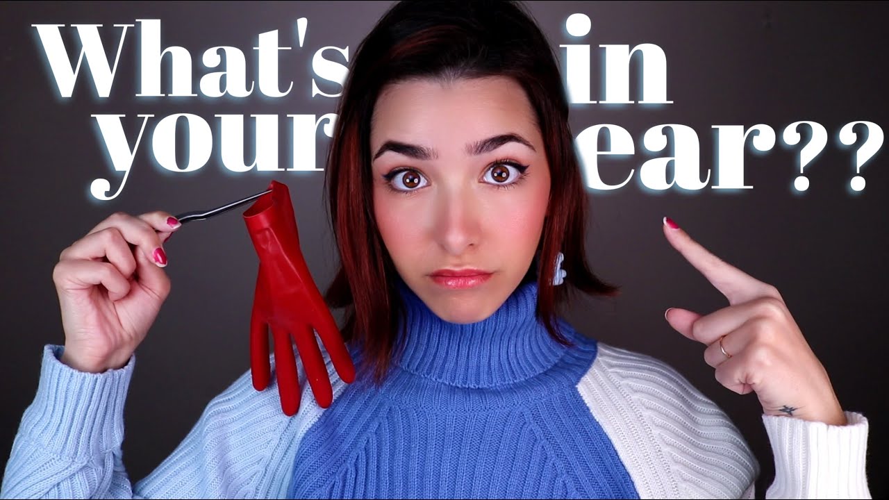 ASMR Deep Ear Cleaning: What IS that in your ear!?