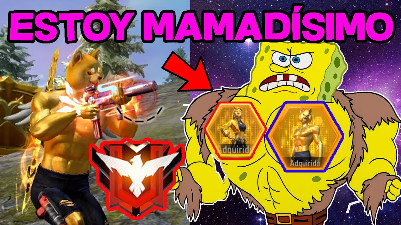 ESTOY MAMADÍSIMO EN FREE FIRE!!!