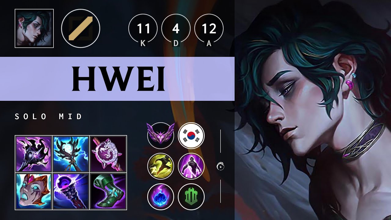 Hwei Mid vs Vex - KR Master Patch 25.S1.3