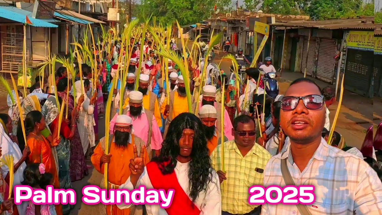 Palm sunday 2025/खजूर परब  Khajur parab//Jhirpani Rourkela Odisha @soyvlogs