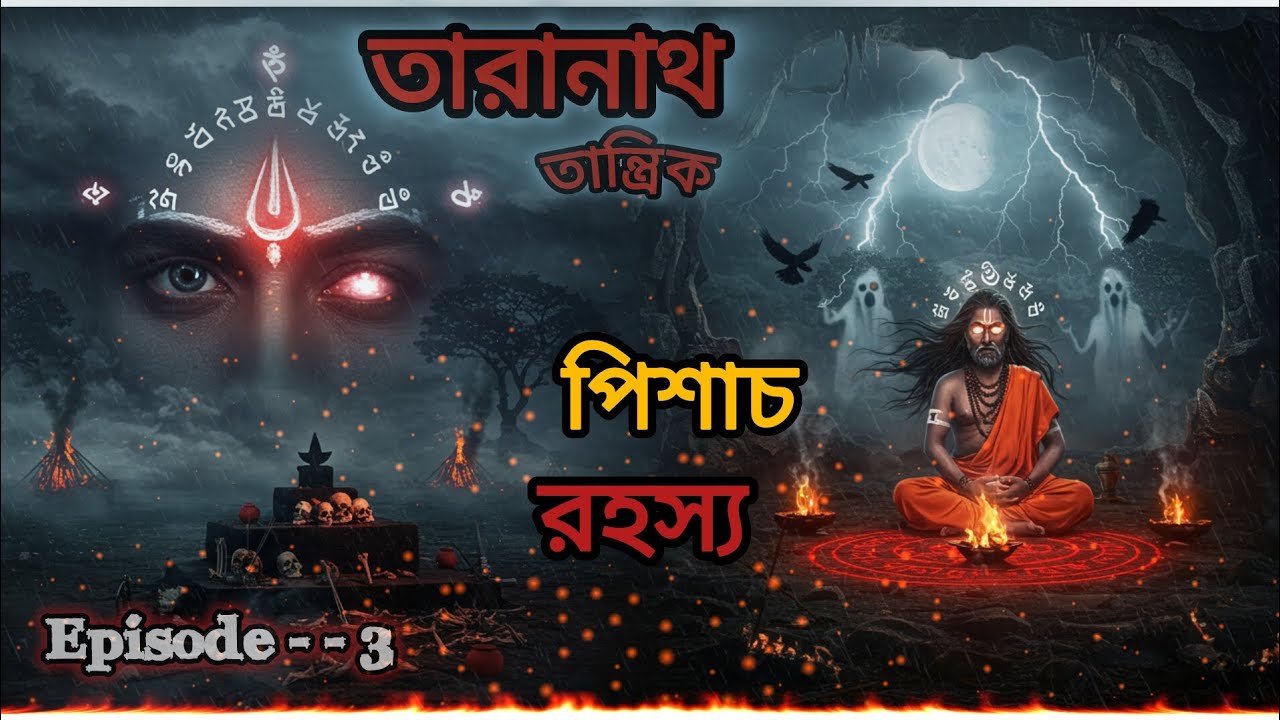 ❝ পিশাচ তন্ত্র | তারানাথ তান্ত্রিকের ভয়ানক রাত | Bengali Horror Story | GolpNir YT ❞