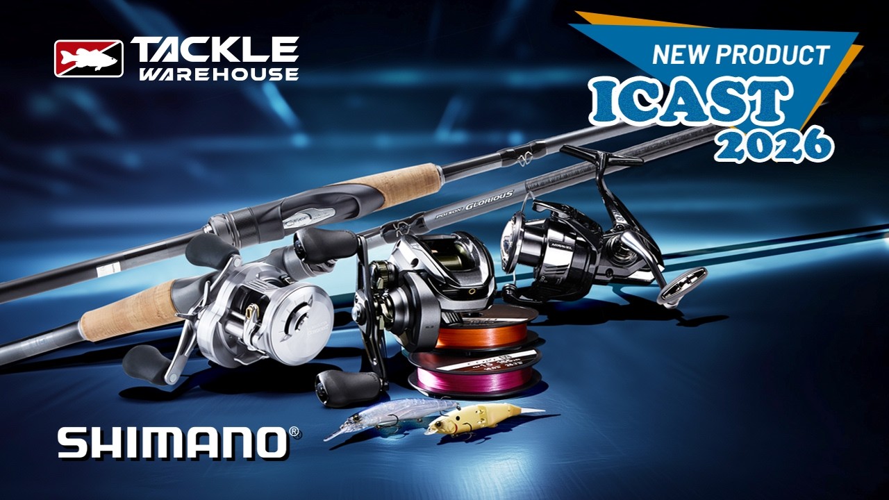 НОВИНКИ Shimano: катушки, удилища, приманки и плетеные шнуры 2026 года! Краткий обзор новых релиз...