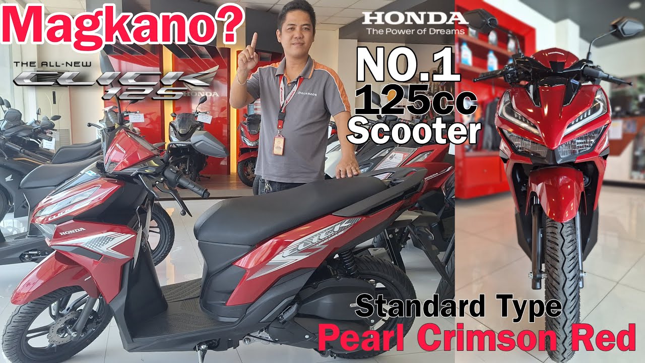 Ɓibili ka ba ng New 2024 Honda Click 125 V3 SRP :81,400 ( Standard) Specs Features,  Installment