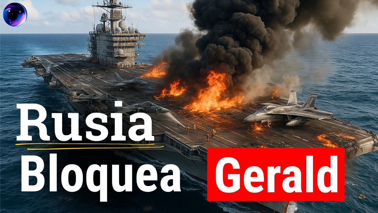 Rusia y Venezuela contra EEUU: La estrategia que pone en jaque al Portaaviones Gerald R. Ford
