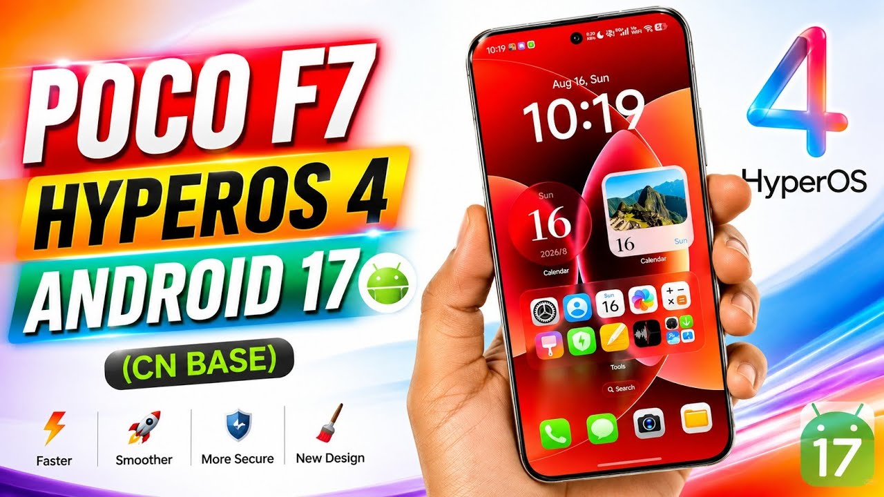POCO F7: HyperOS 4 Update Review and Installation (CB Base) | Crazy Updates in HyperOS 4