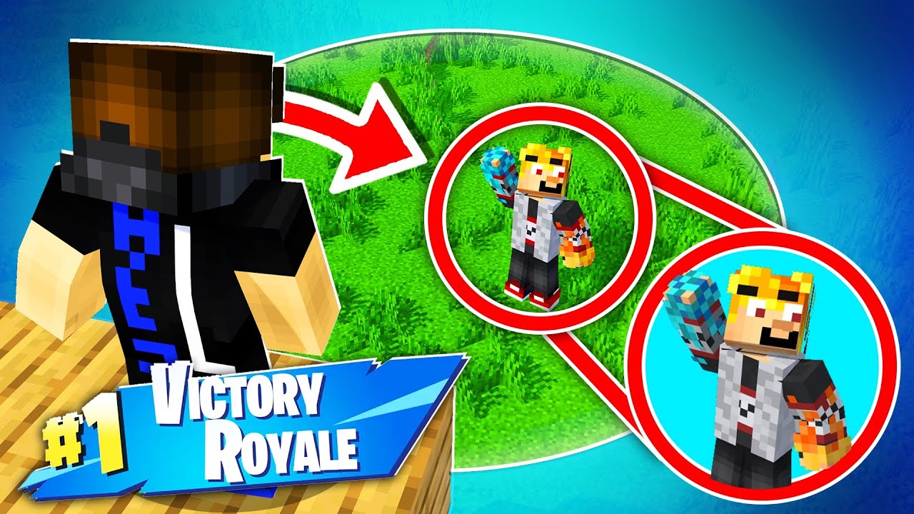 Zahr&aacute;l jsem si Fortnite v Minecraftu