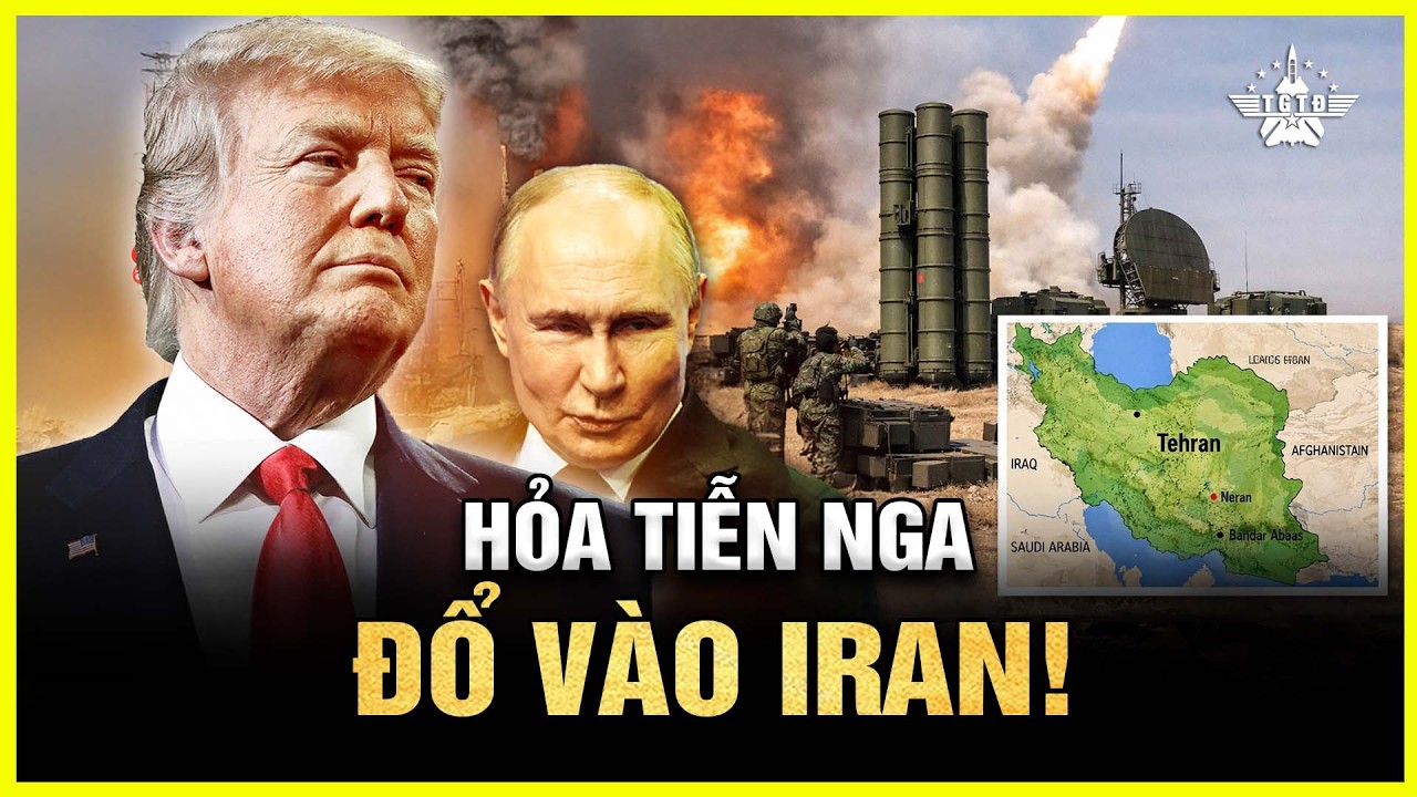 Trump Cân Nhắc Không Kích – Tehran Kích Hoạt Lá Chắn Hỏa Tiễn Nga