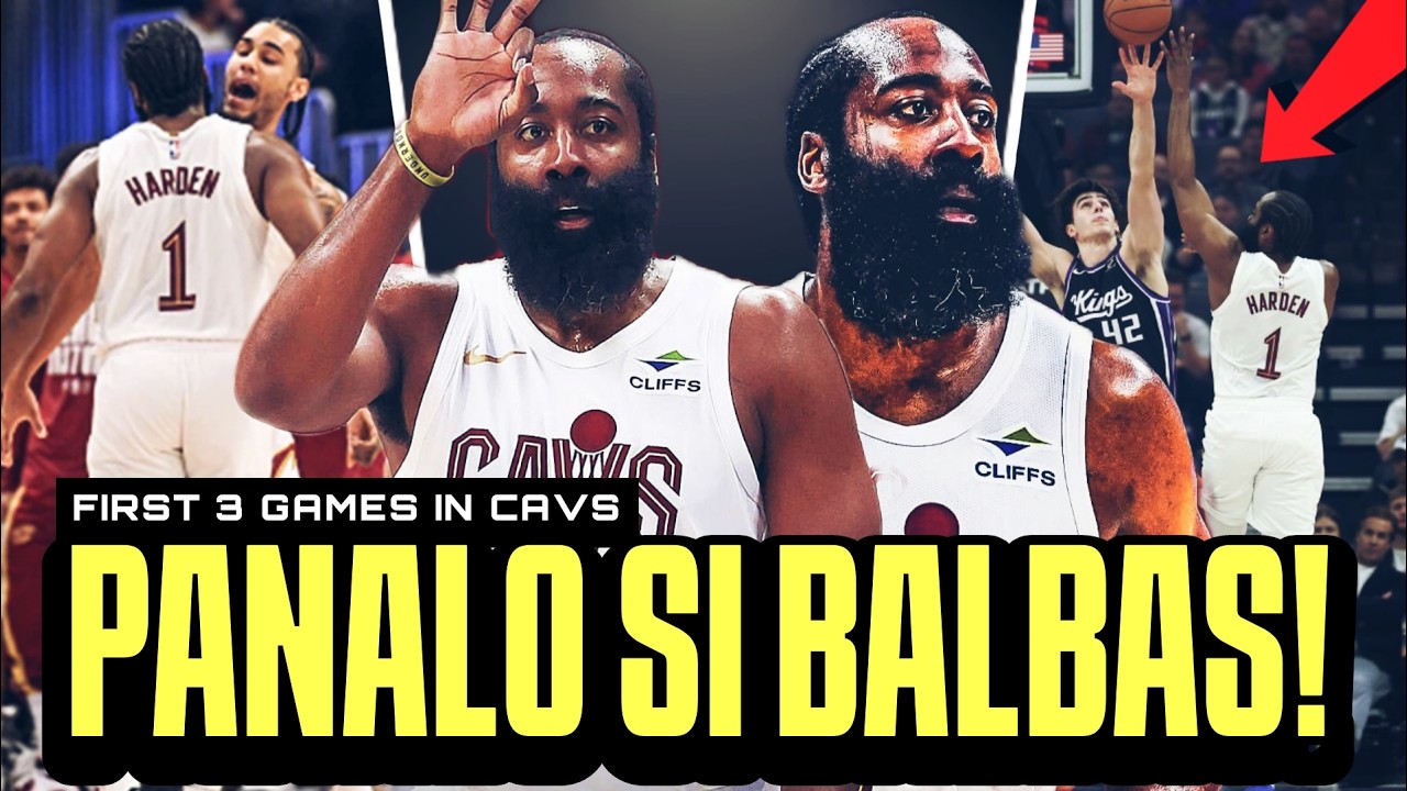 PERFECT pa si Balbas James Harden sa Cavaliers! 3-0 na!