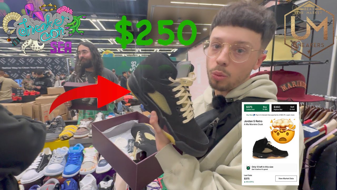 LOWBALLING ON JORDANS AT SNEAKERCON!