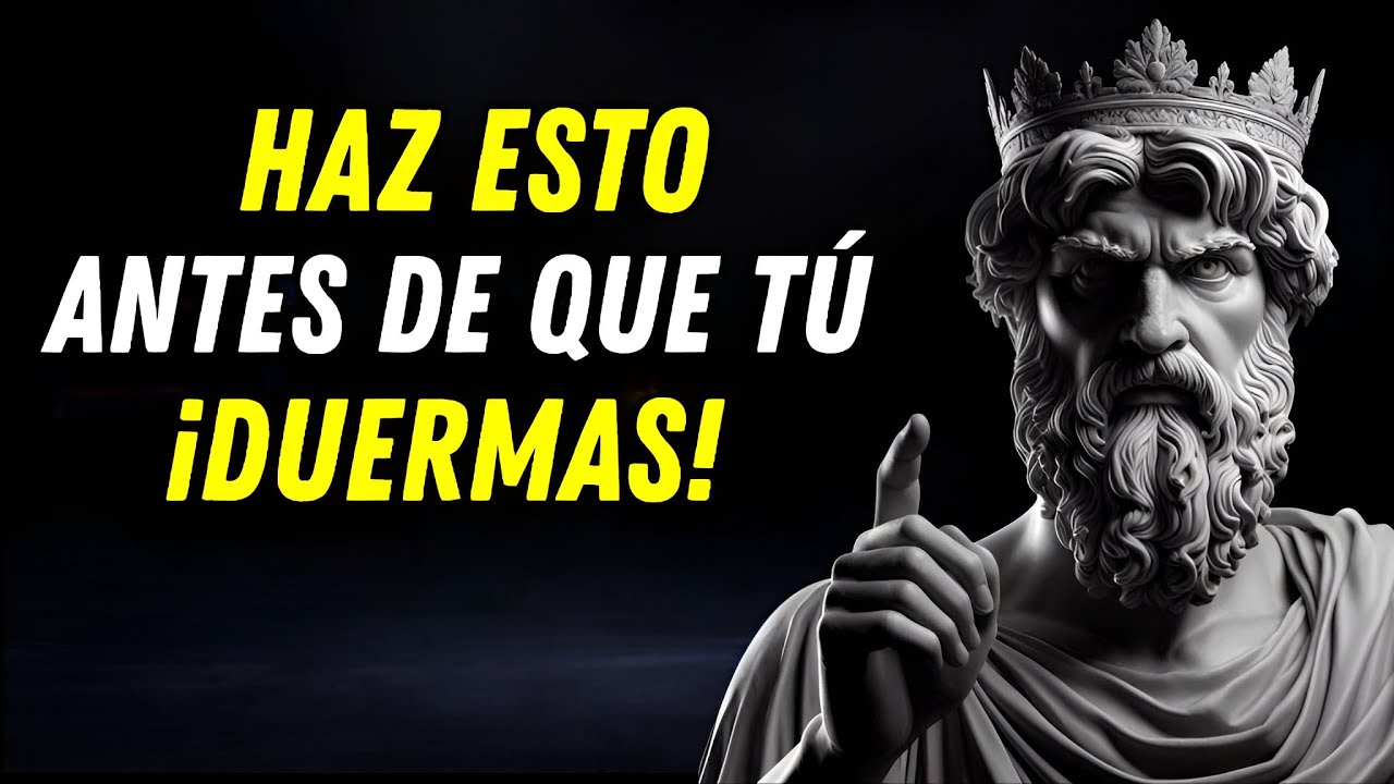 Antes de dormir… reprograma tu mente | Estoicismo