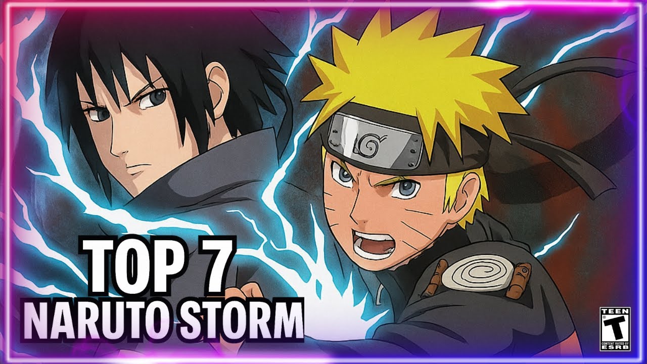 TOP 7 NARUTO STORM – Le PIRE jeu est celui-ci…