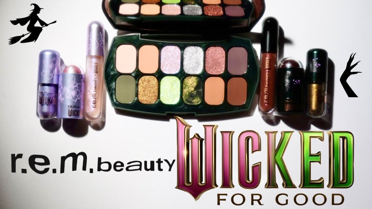 Коллекция R.E.M. beauty x Wicked for Good: подробные СВОТЧИ/ПРИМЕРКИ/СРАВНЕНИЯ множества оттенков!