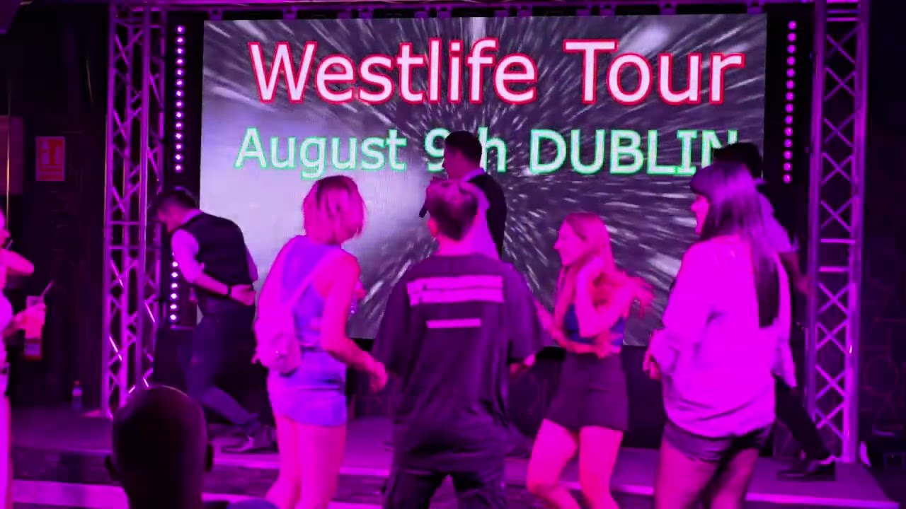 Benidorm's Westlife Tribute,    When Your Looking Like That