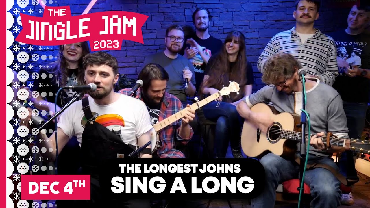 The Longest Johns Sing A Long | Jingle Jam 2023 | Day 4 | (04/12/2023)