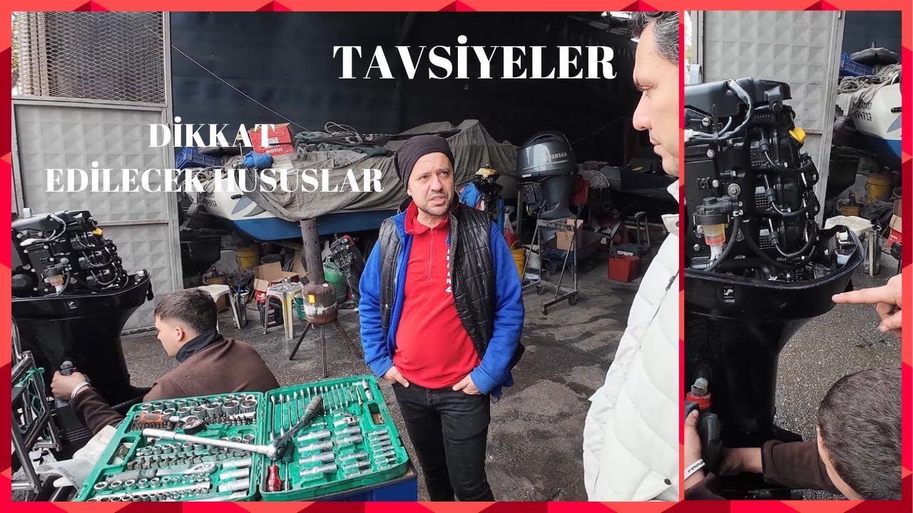 Tekne Motor Bakımı ,20 saat, İlk Bakım, TOHATSU