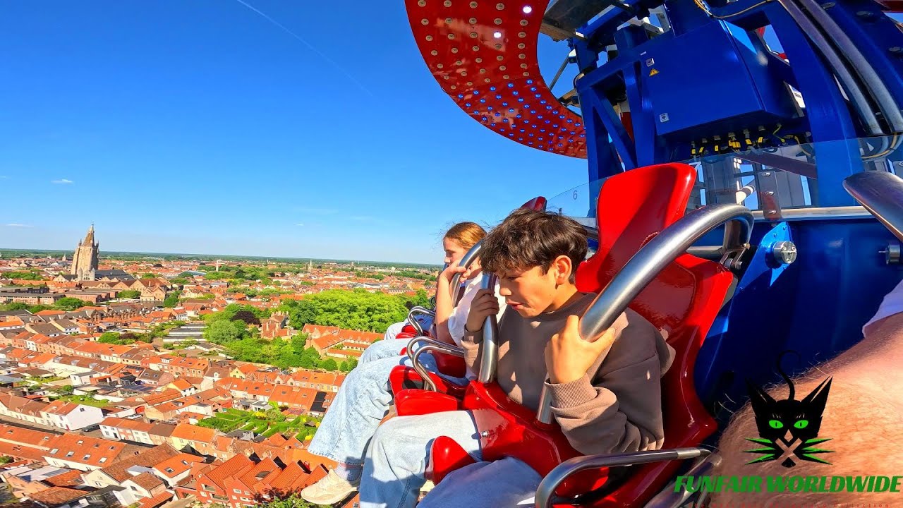 Epic MISSION IMPOSSIBLE TOWER with Football Star (13) SEAN van den ABEELE at Meifoor Brugge 2025 🇧🇪