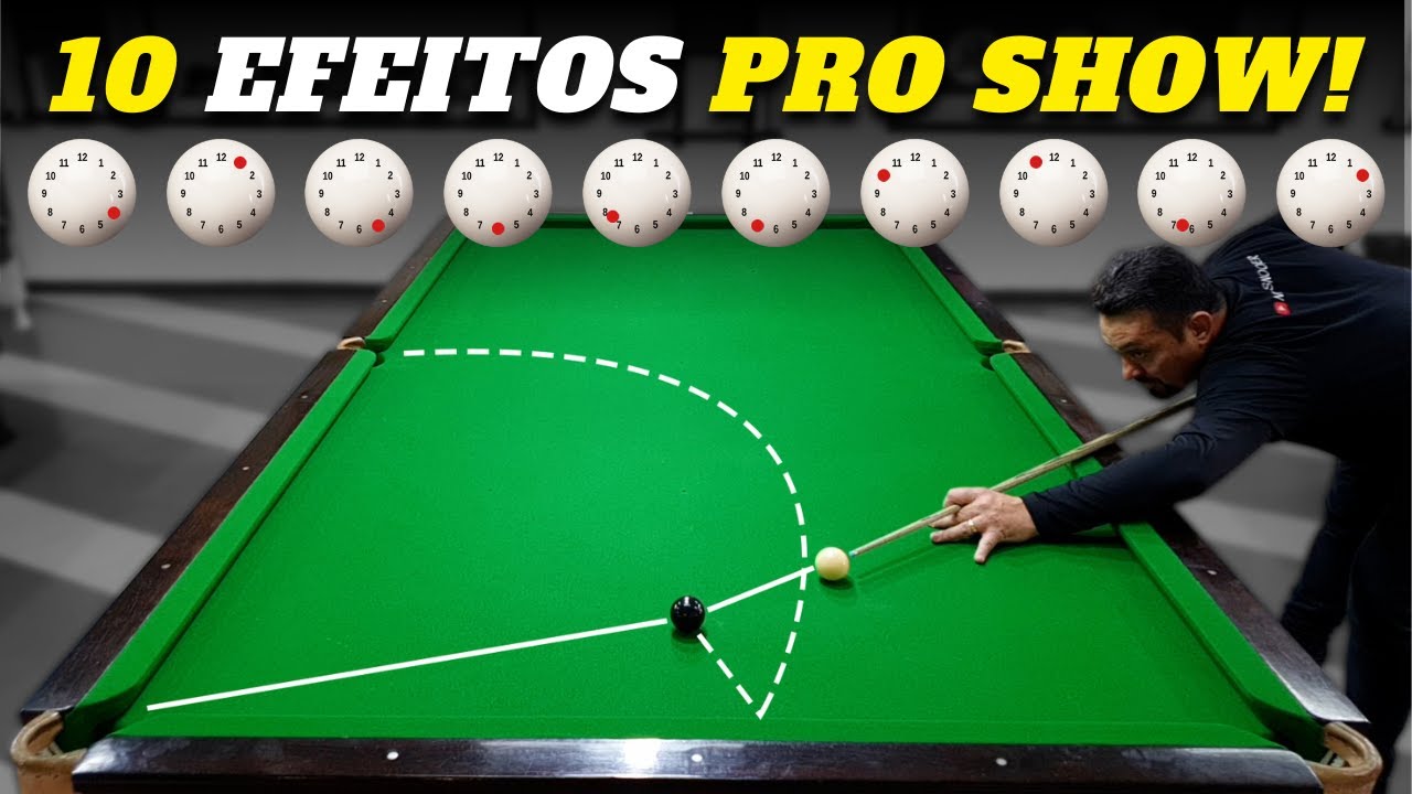 10 EFEITOS e 12 tacadas pra exibição no final da partida!!