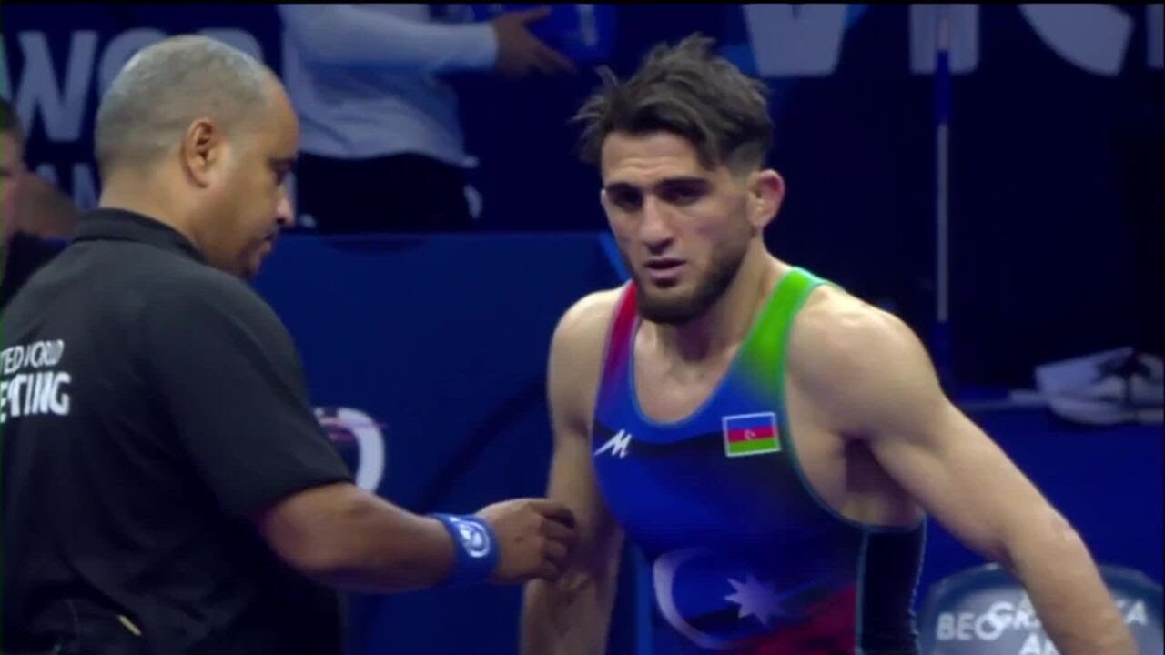 Georgii OKOROKOVV (AUS) vs. Haji ALIYEV (AZE) | Seniors World Championships 2023 | 1/16 Final | FS 6