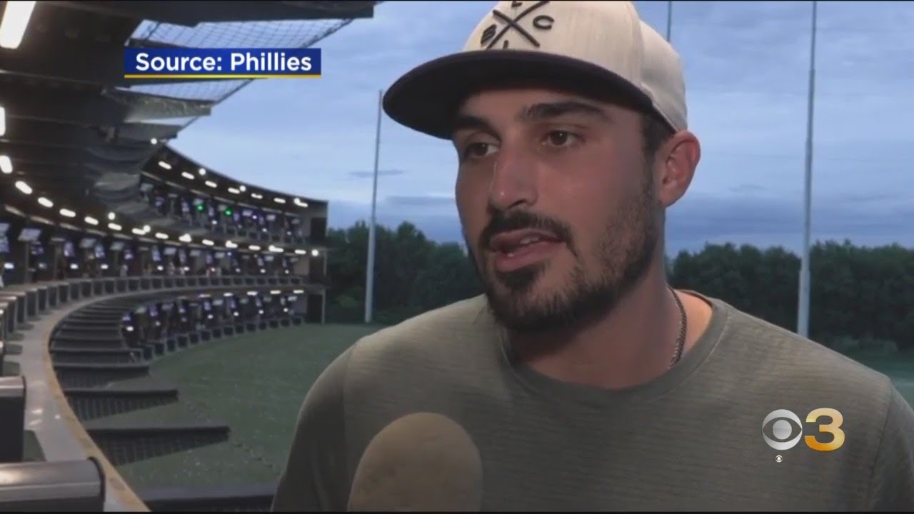 Some Phillies players participate in charity event at Top Golf in South Jersey
