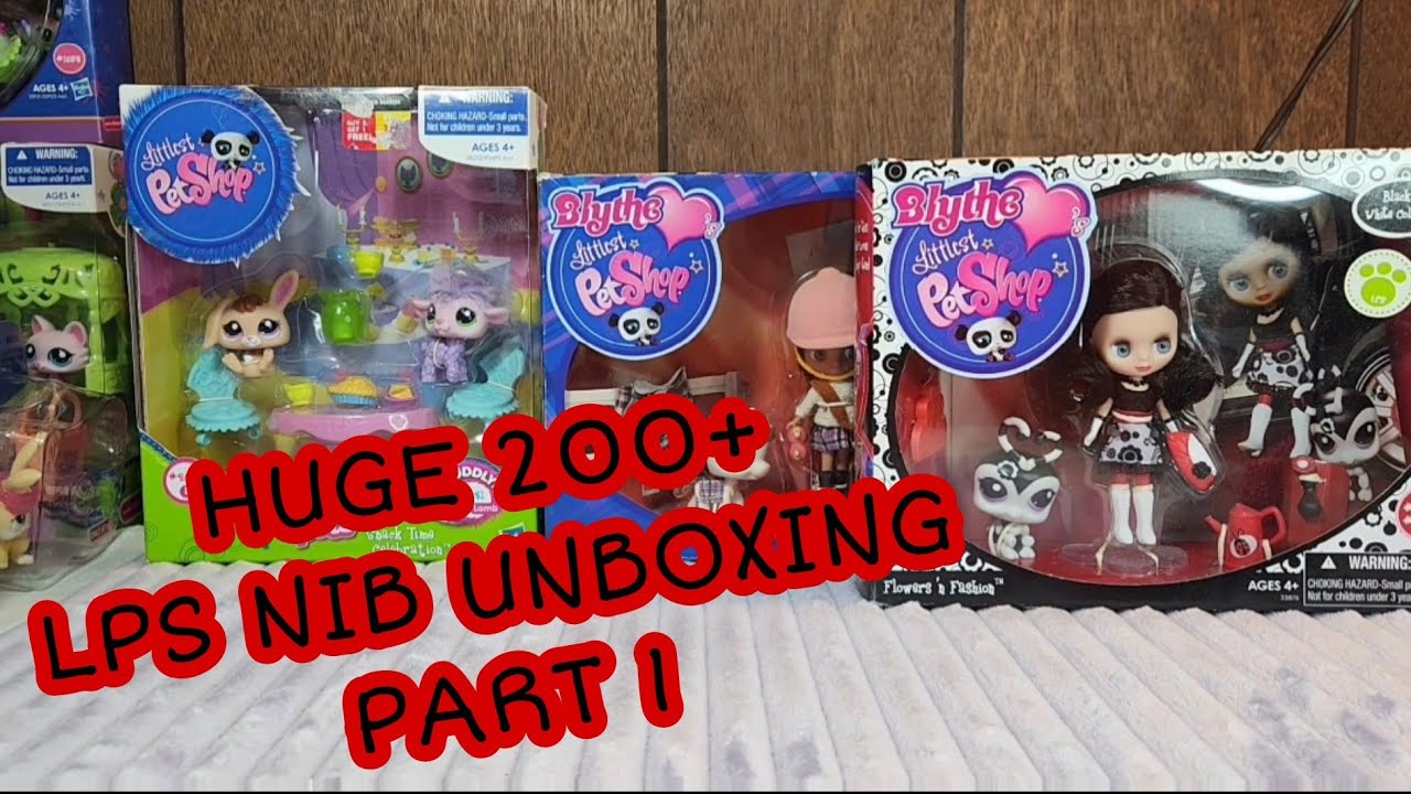 HUGE 200+ LPS NIB UNBOXING (PT 1/3)