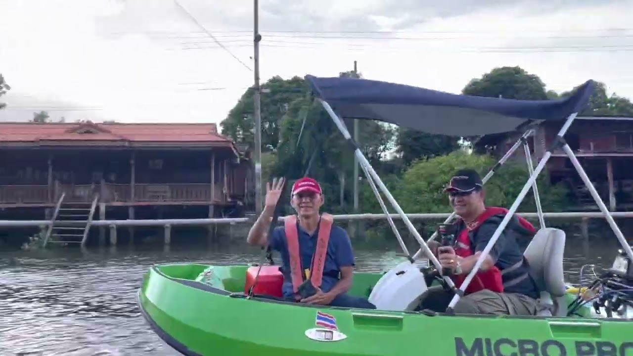 สองเฒ่าเจ้าเร่ พาซิ่งเรือลุยคลองอ้อม (Micro Pro 300)
