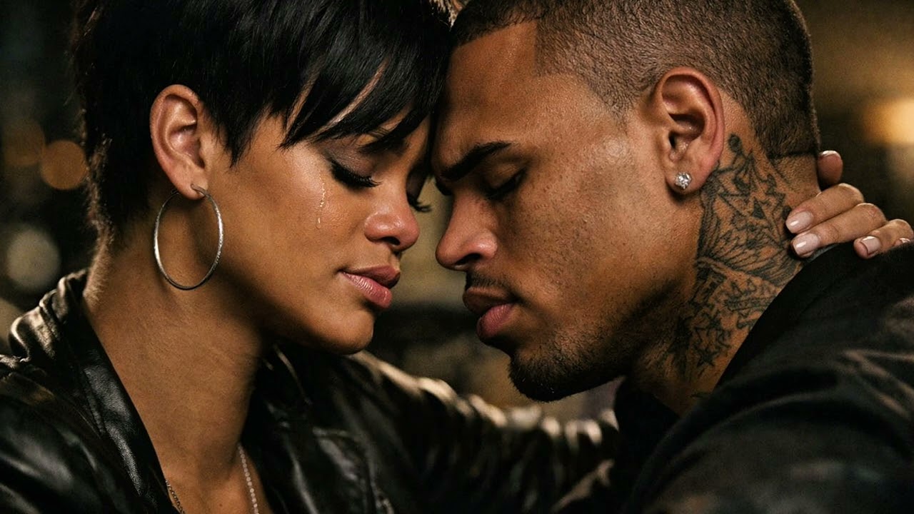 Rihanna & Chris Brown - One Last Time Before Goodbye (Lyrics Video)