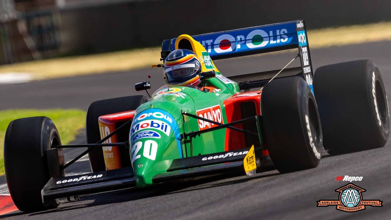 Thierry Boutsen drives Ex-Nelson Piquet 1990 Benetton B190 - 2025 Repco Adelaide Motorsport Festival