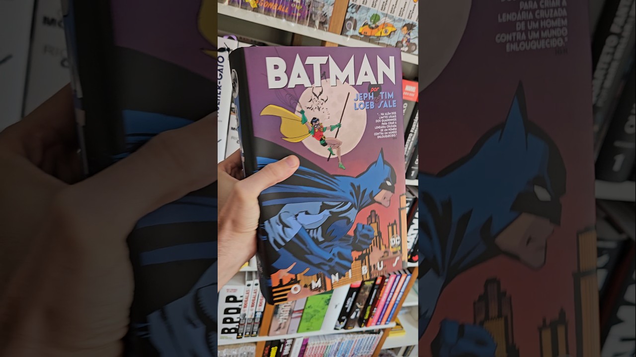O gigante novo OMNIBUS do Batman. #omnibus #batman #quadrinhos