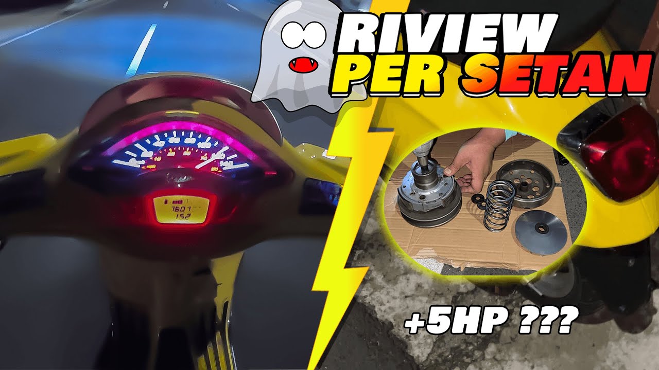 TEST PER SETAN DI VESPA 63 FREE !? 0-100 CUMA 4 DETIK ???
