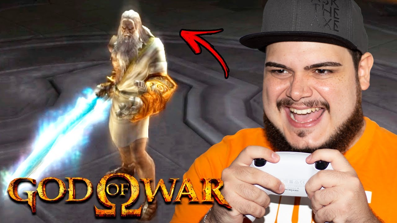 JOGANDO COM ZEUS EM GOD OF WAR!