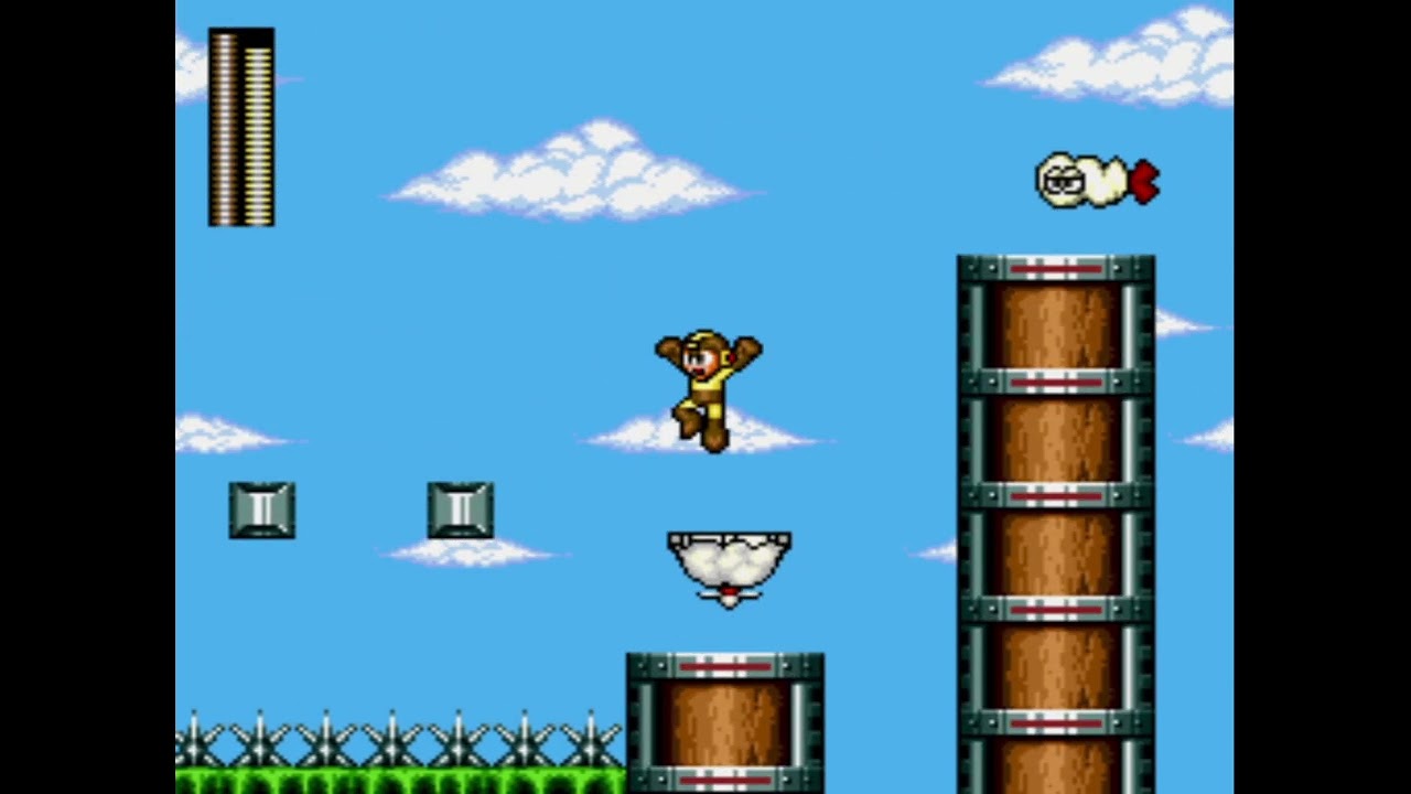 MegaMan Wily Wars (Mega Drive O Sega Genesis) Nivel Buster Rod.G WilyTower