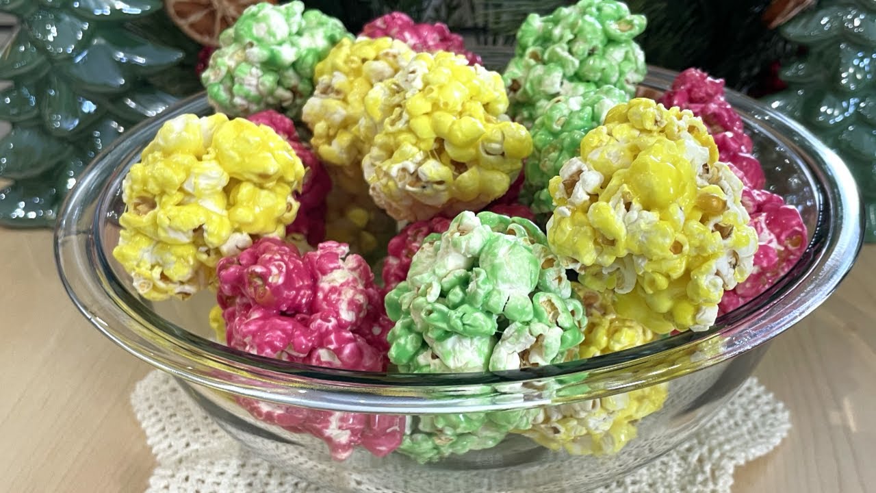 Popcorn Balls ~ A Perfect Holiday Treat