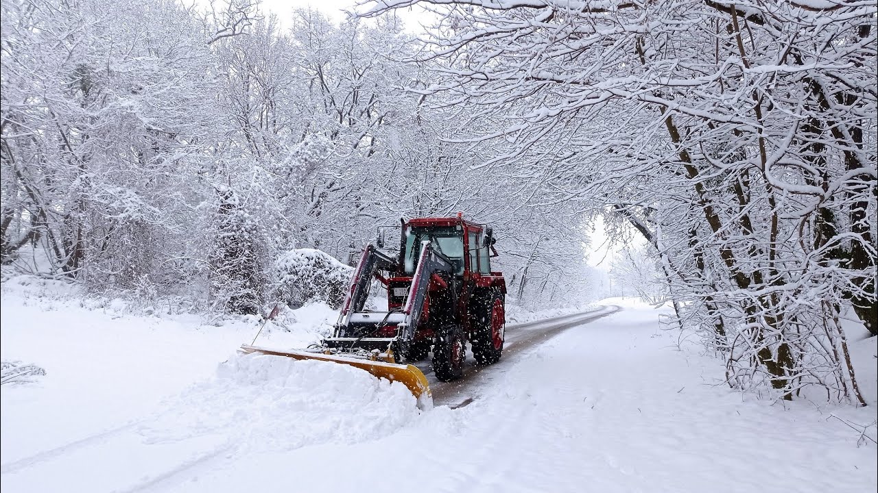 Hótolás MTZ82 /Snow plow/ 2023