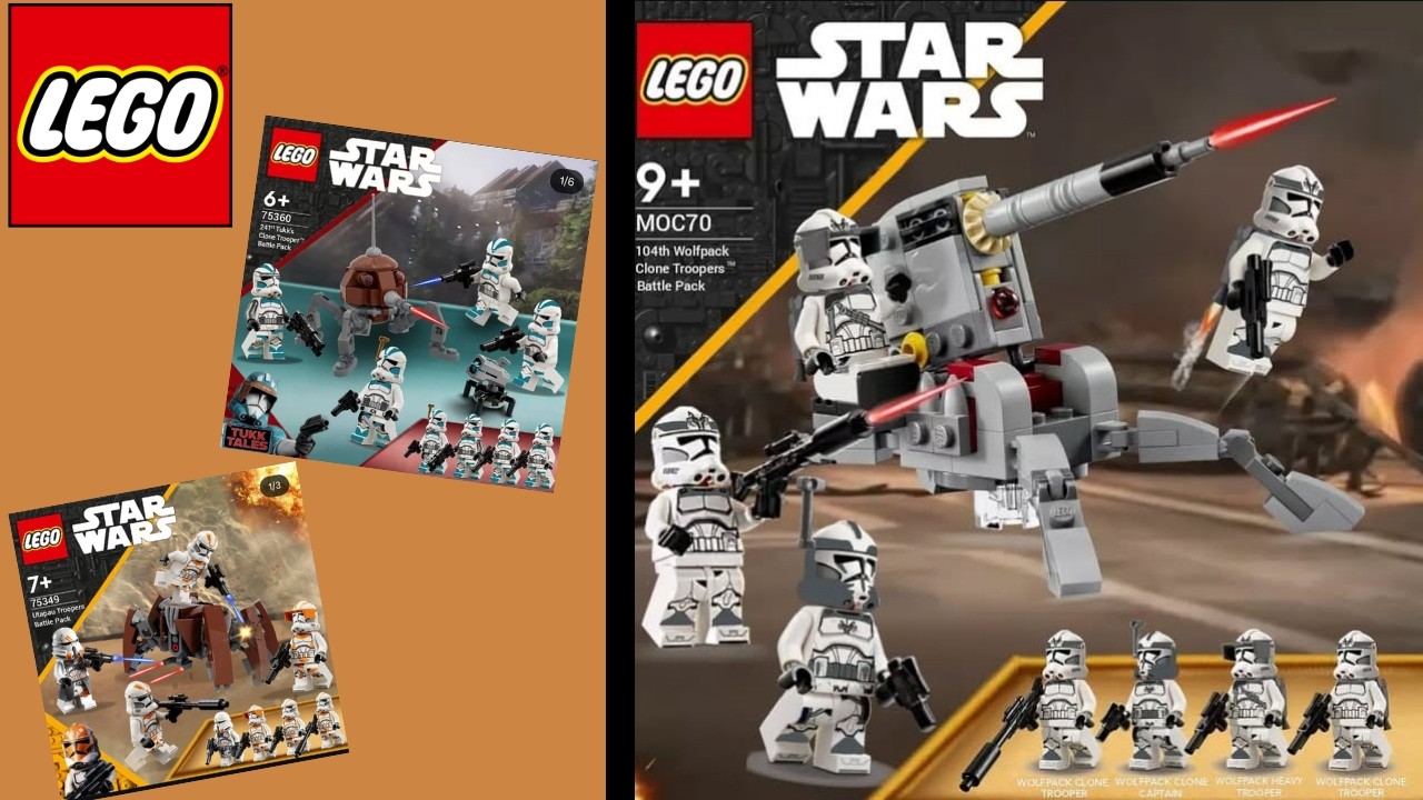 LES BATTLEPACKS LEGO STAR WARS DE CLONE QUE LEGO DOIT REALISER