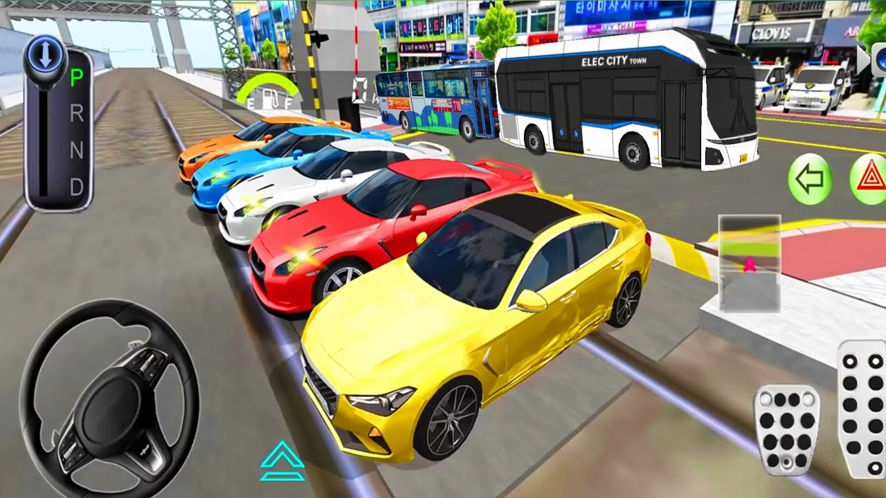 New super car crash bullet train - 3D Driving Class new update 2026 - Android games 