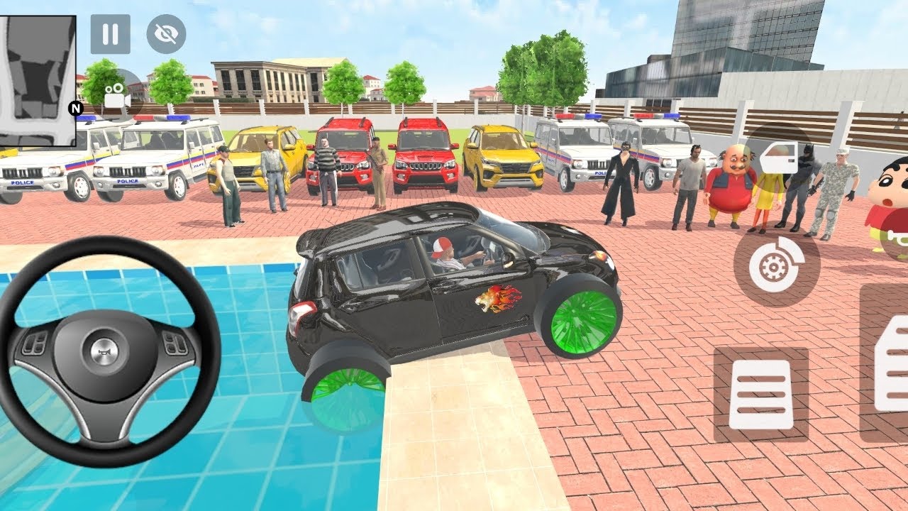 Modified Bike 🤩Car wala game 🎮 Gangester life 😈 in indian streets | Open worldGame game for Android🖤