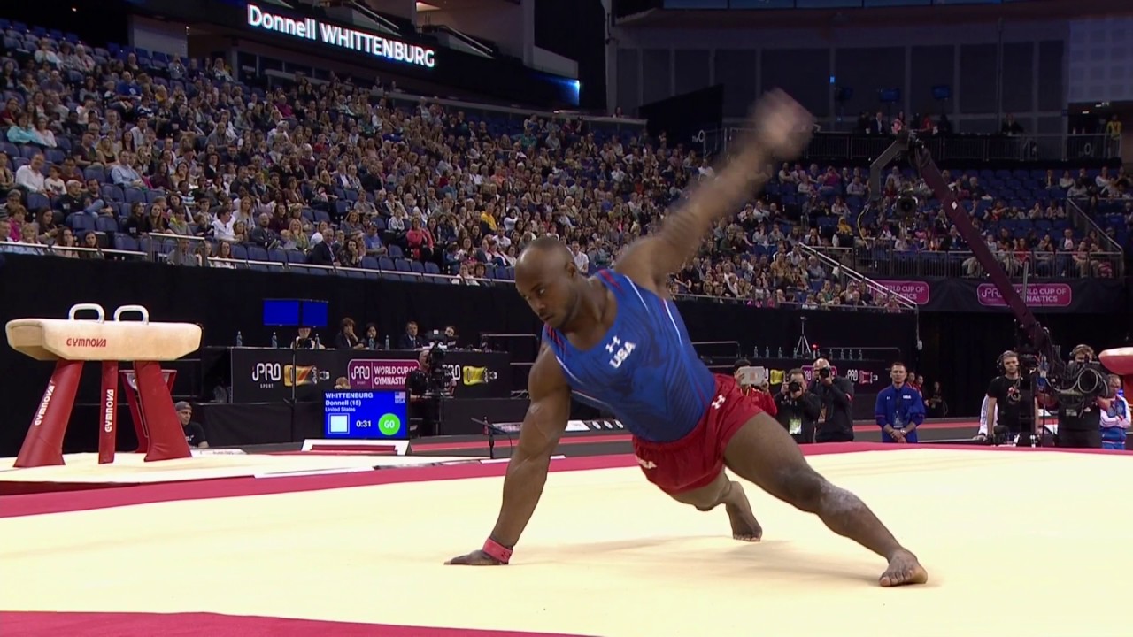 Donnell Whittenburg - Floor Exercise - 2017 London World Cup - Men's Competition