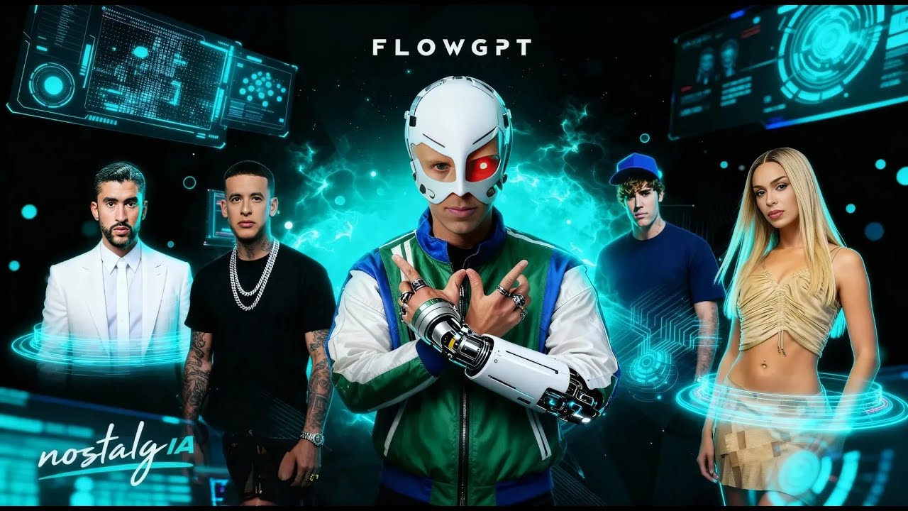 FlowGPT - DEMO #5: nostalgIA (Bad Bunny, Justin Bieber, Bad Gyal, Daddy Yankee type) FULL VERSION
