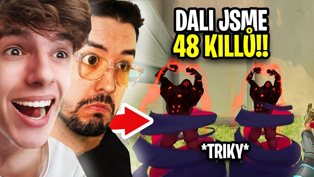 NEPORAZITELNÉ RANKED DUO JE ZPĚT!! w/ SPAJKK (Agent Maraton #15 Omen)