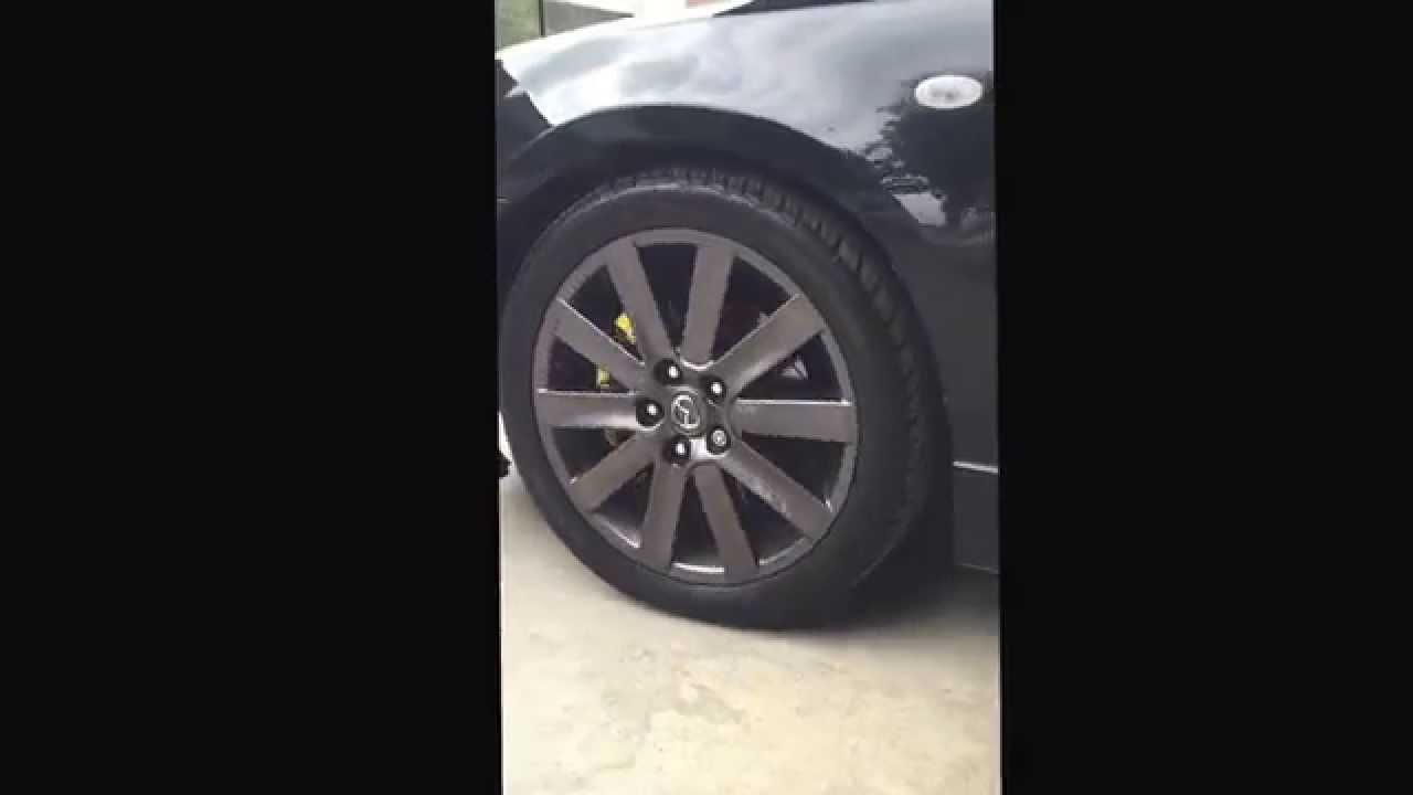 Mazdaspeed 3 Loose lug nuts sound