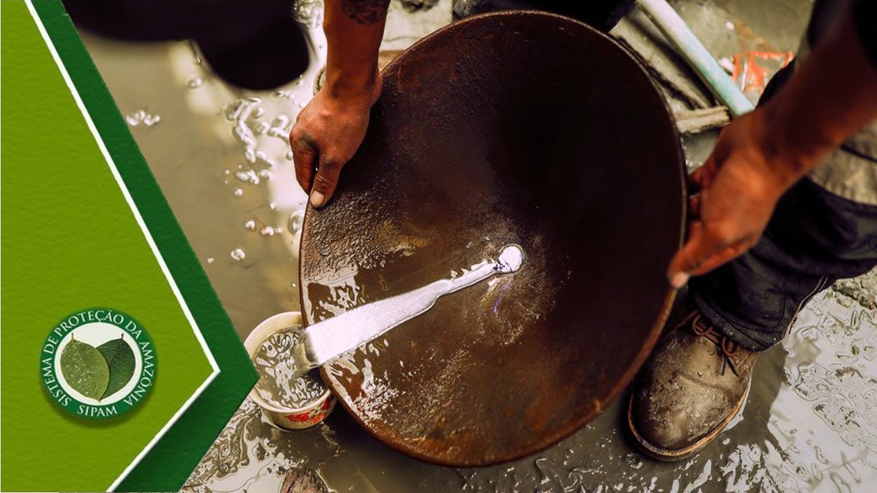 Toneladas de mercúrio entram clandestinamente no país para abastecer garimpo de ouro